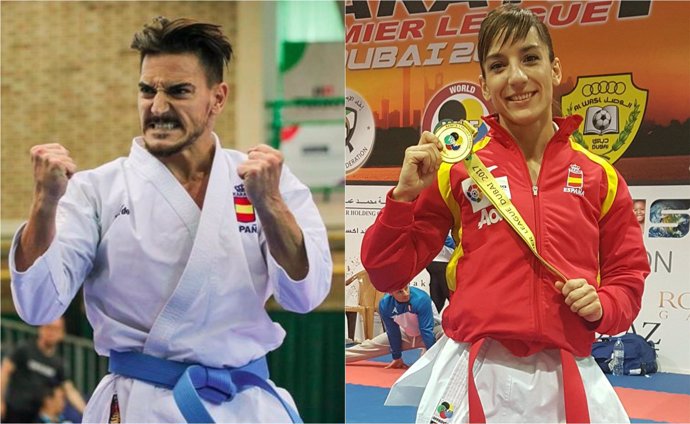Sandra Sánchez y Damián Quintero karate katas