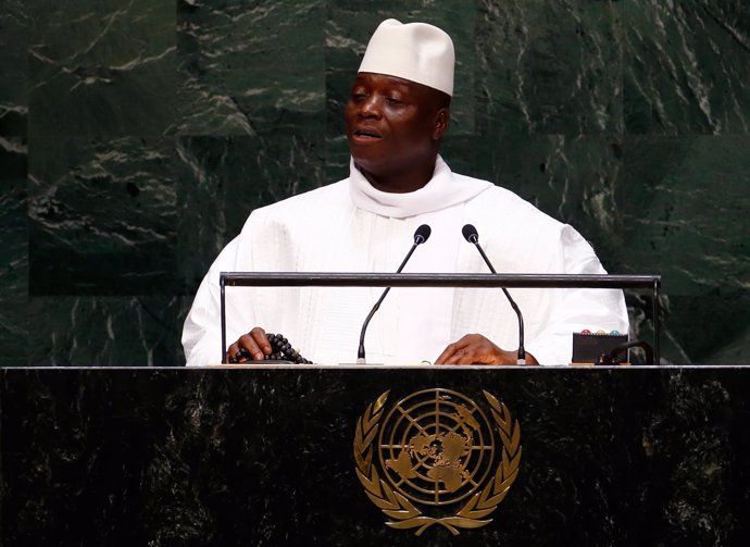 Yahya Jamé en la ONU