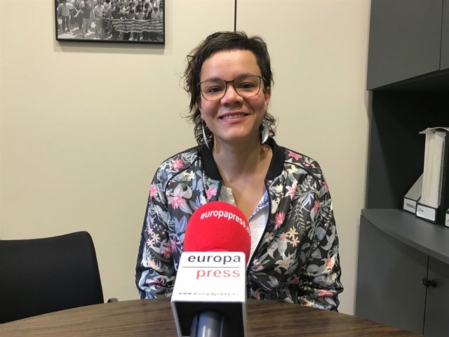 La diputada de la CUP Natàlia Sànchez
