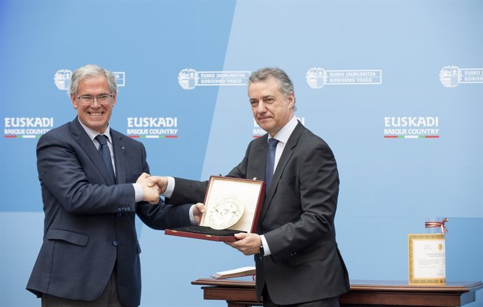 Urkullu ha fet entrega de la distinció Lagun Onari al Consell Basc del Movim