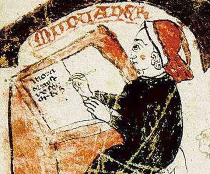 Ramon Muntaner en una crónica del siglo XIV 