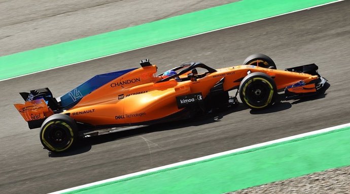 Fernando Alonso (McLaren) en Montmeló