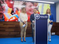 Cano (PP), tras visita Tejerina, "con este Gobierno está asegurada la continuidad el trasvase Tajo-Segura"