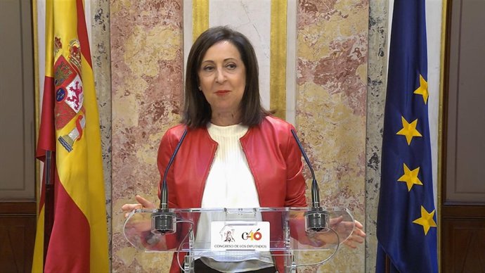 Obles en rueda de prensa en el Congreso de los Diputados