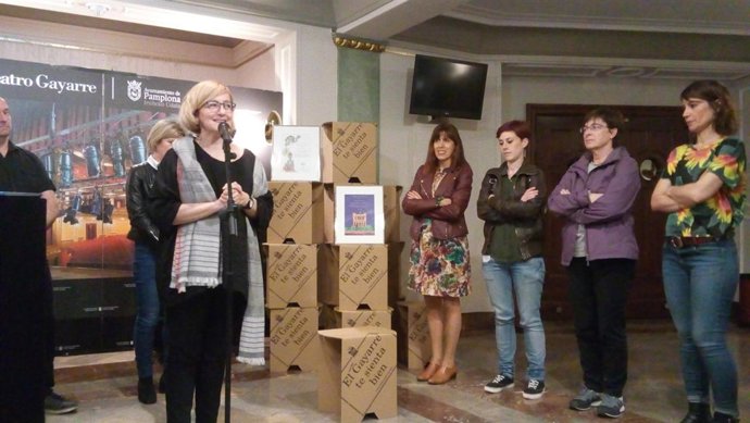 La directora del Teatro Gayarre, Grego Navarro