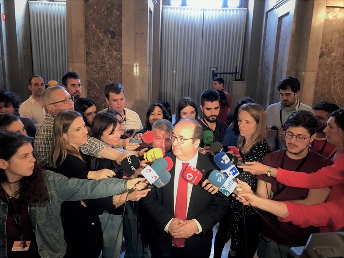 El primer secretari del PSC, Miquel Iceta