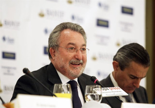 Bernat Soria en un desayuno de Europa Press