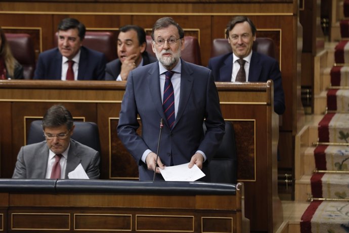 Mariano Rajoy a la sessió de control al Govern al Congrés