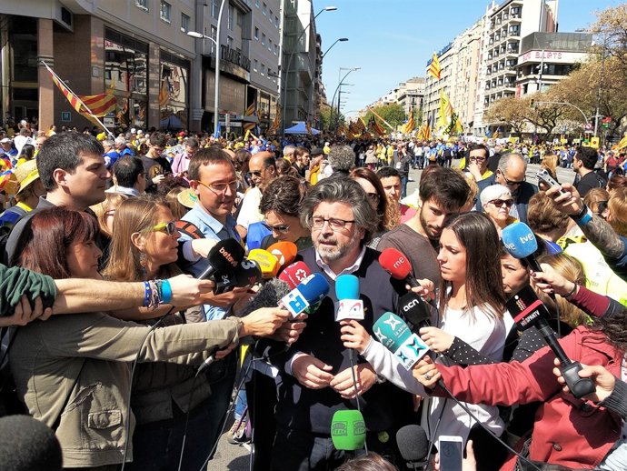 Toni Castellà, portaveu de Demòcrates i diputat d'ERC al Parlament 