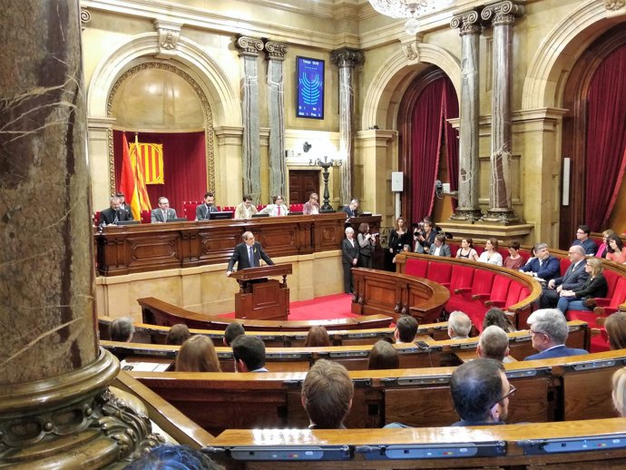Discurs de Quim Torra (JxCat) en el seu discurs d'investidura al Parlament