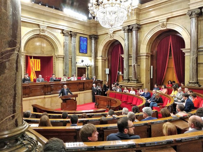 Discurs de Quim Torra (JxCat) en el seu discurs d'investidura en el Parlament