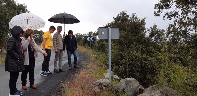 IU critica estado de carreteras en Castilblanco