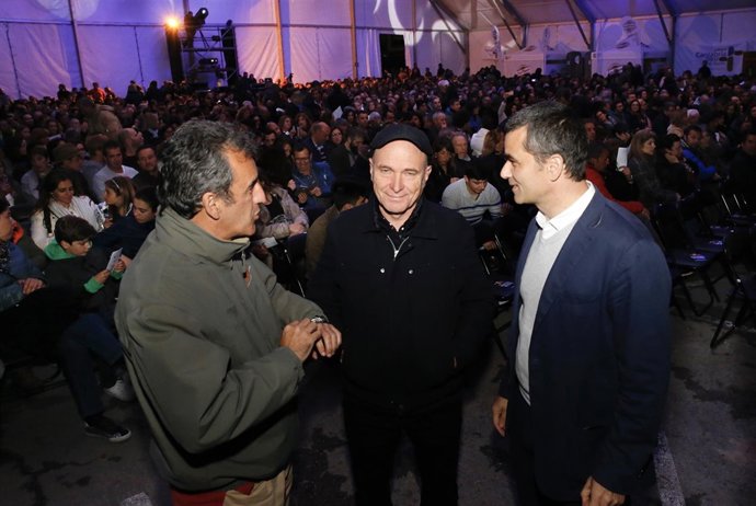 De izquierda a derecha, Martín, Padrissa y Bahillo