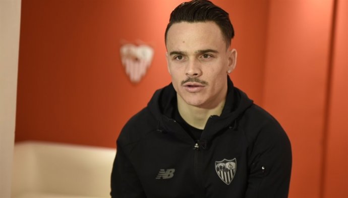Roque Mesa con el Sevilla