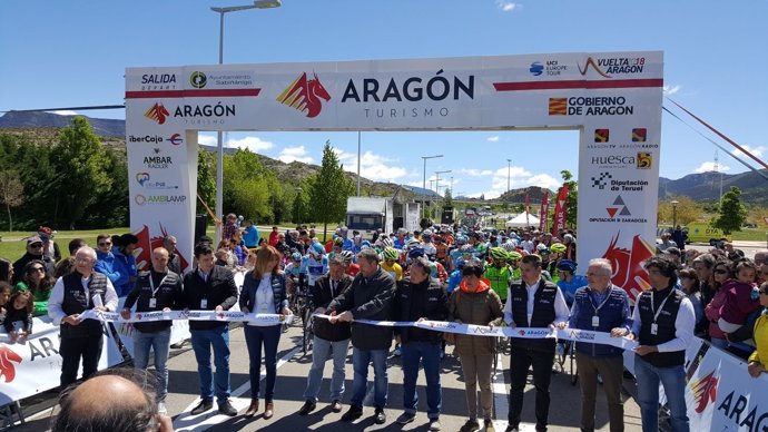 El palmarés de la Vuelta Aragón inscribe hoy a un nuevo campeón.