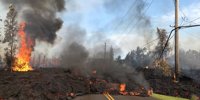 El volcán Kilauea de Hawái continúa abriendo nuevas fisuras ocho días después del inicio de la erupción