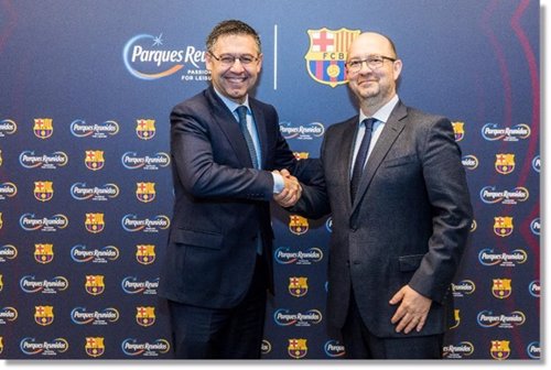 Acuerdo entre FC Barcelona y Parques Reunidos