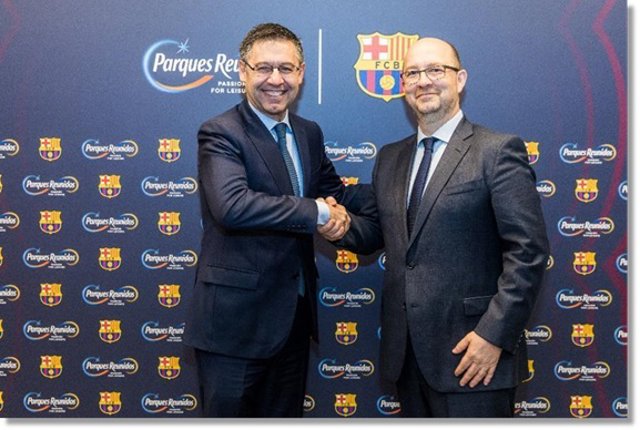 Acord entre FC Barcelona i Parques Reunidos