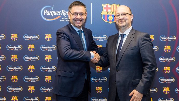 El Barça oficializa el acuerdo con Parques Reunidos para desarrollar cinco parqu