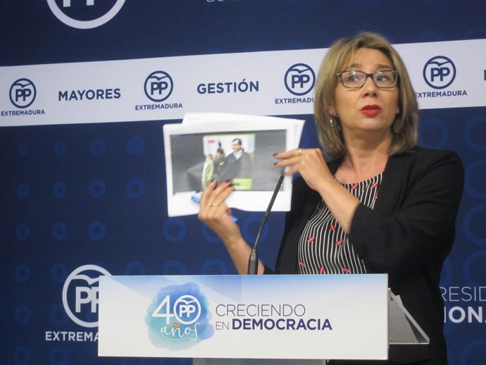 La vicesecretaria general del PP de Extremadura
