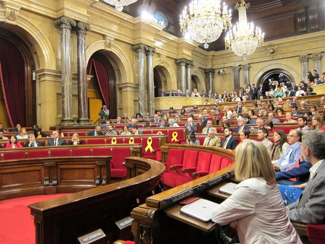  Segundo Pleno De Investidura De Quim Torra En El Pleno Del Parlament