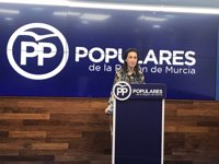 Nuria Fuentes (PP): "Podemos politiza el Mar Menor y lo utiliza claramente para dañar la imagen de  Región de Murcia"