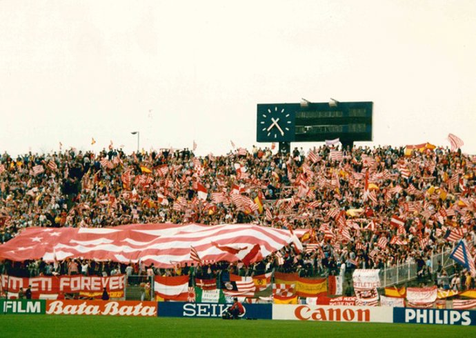 Mosaico tifo Atlético
