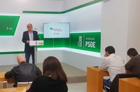 PSOE-A afirma que Junta comparecerá en el Parlamento y colabora con la justicia sobre Faffe y acusa a PP-A de "difamar"