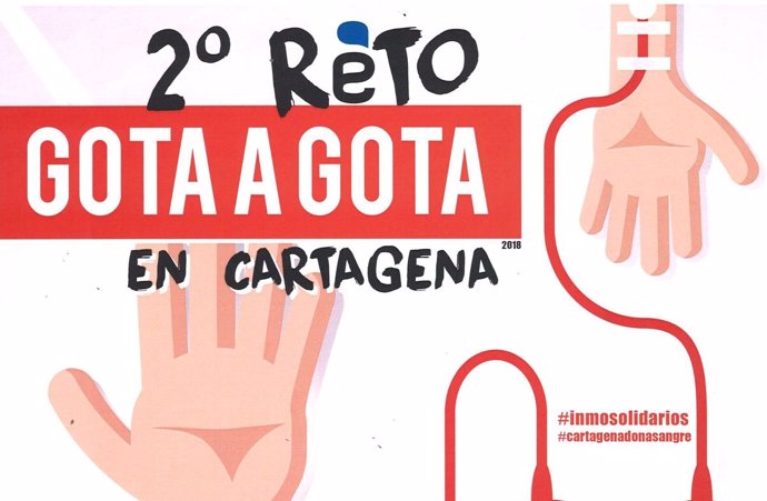 Ayuntamiento Cartagena acoge este sábado el reto 'Gota a Gota'