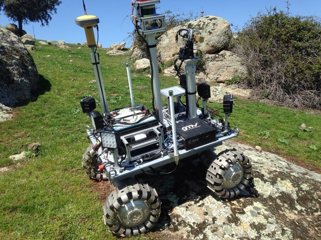 Prototipo de rover del proyecto GOTCHA de la ESA