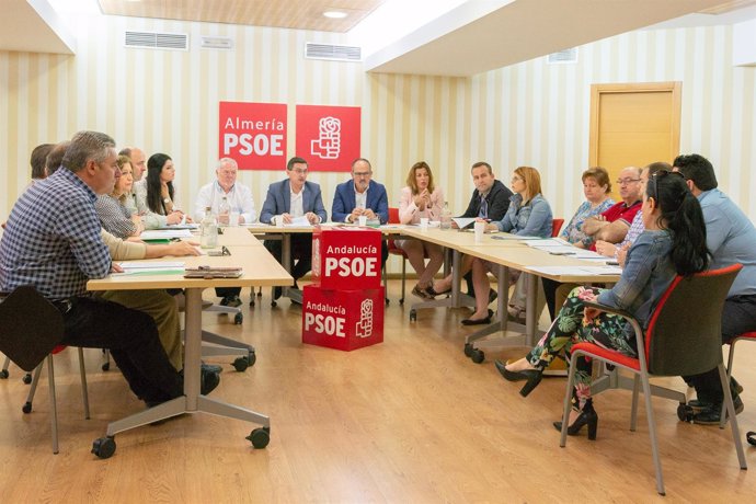 PSOE de Almería se reúne para abordar el despoblamiento en zonas rurales
