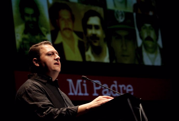 Sebastian Marroquin, son of late Colombian drug lord Pablo Escobar Gaviria, deli