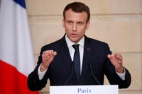 Macron discute el estallido de violencia en Gaza en una ronda de contactos con líderes regionales