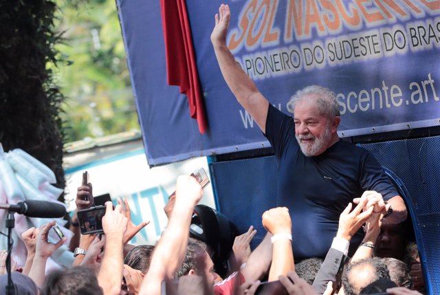 El expresidente brasileño, Luiz Luiz Inácio Lula da Silva