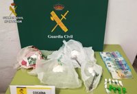 Tres detenidos acusados de venta de cocaína en Marchena (Sevilla)