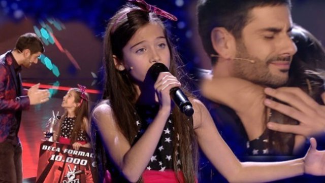 Melani, la ganadora de La Voz kids