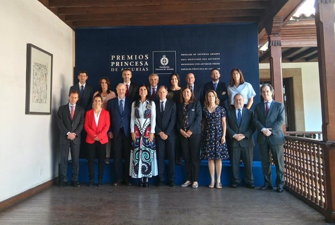 Reunión del jurado del Premio Princesa de Asturias de los Deportes 2018