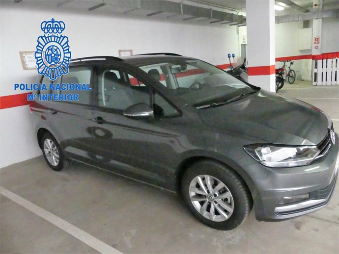 Vehículo intervednido en una estafa por Internet