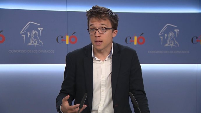 Íñigo Errejón declara en el Congreso de los Diputados