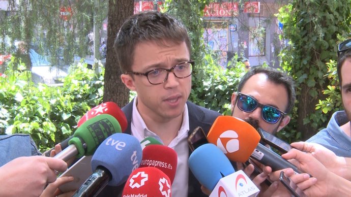 Errejón declara davant els mitjans