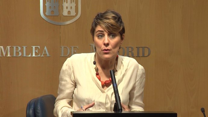 Ruiz-Huerta en rueda de prensa en la Asamblea de Madrid