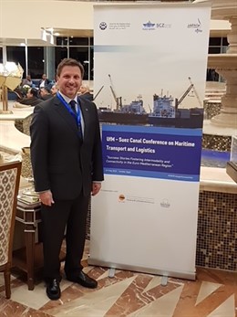 El presidente del Puerto de Tarragona, Josep Andreu