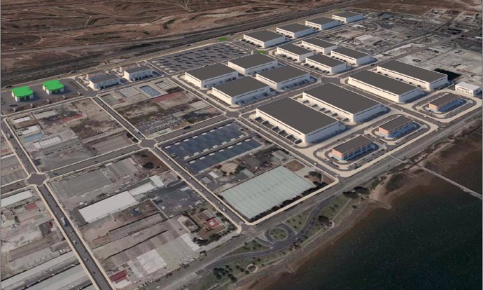 Proyecto de la nueva Zona de Actividades Logísticas del puerto de Huelva.