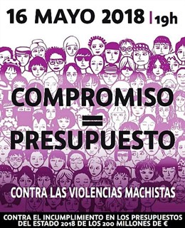Manifestación 16 de mayo contra violencias machistas