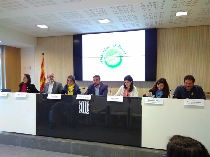 A.Russiñol, B.Valls, R.Galí, F.Iglesies, M.Vilalta, G.Oliva i F.Poch