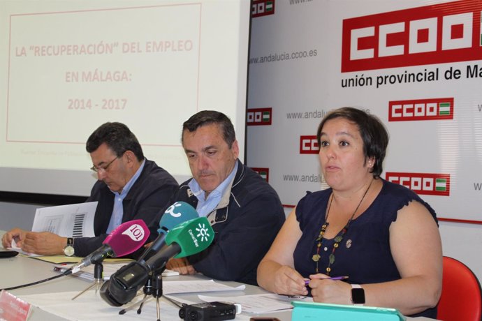 Turmo, Muñoz Cubillo y Lafuna informe empleo de CCOO