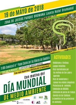 Cartel de las actividades del Día Mundial del Medio Ambiente en Alcalá  