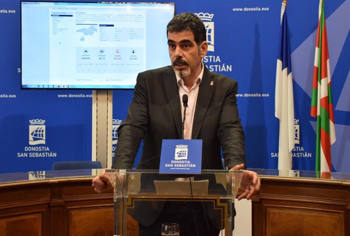 Eneko Goia, el alcalde de San Sebastián