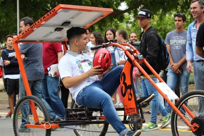 Vehículo solar eléctrico. 
