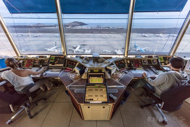 Controladores de ENAIRE